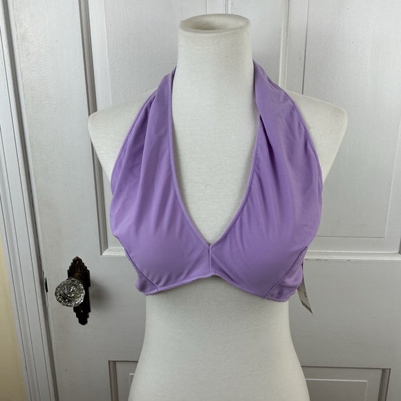 UO Out From Under || Sorelle Twist Halter Bra Top - Picture 3 of 7